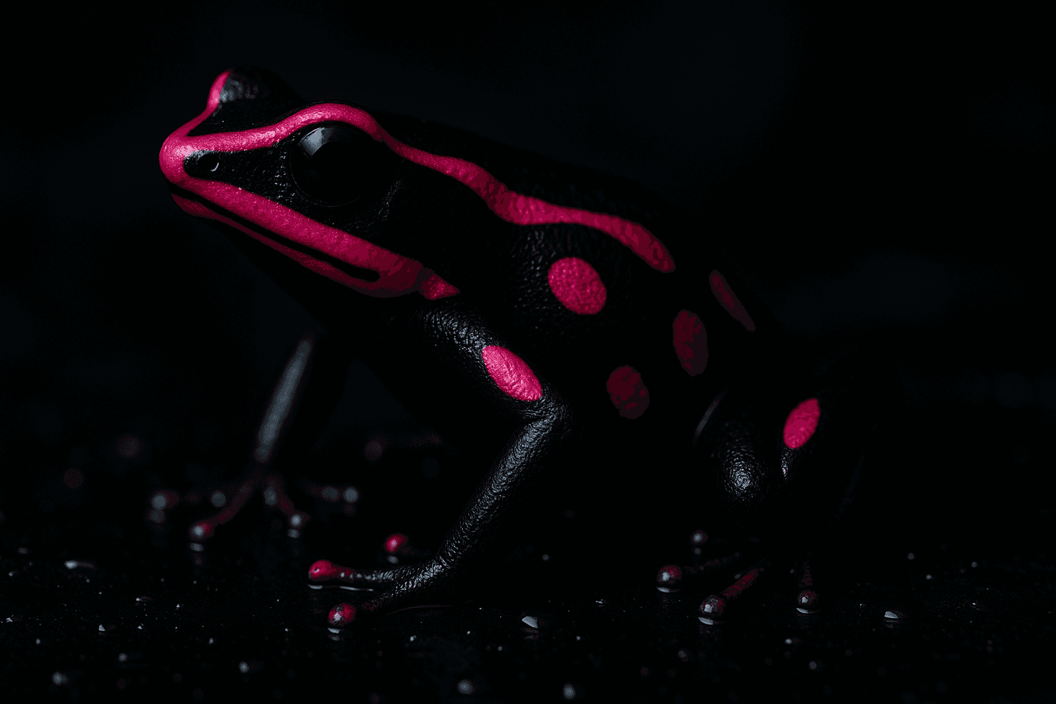 The Real Story Behind Pink Frog Studio (Starring the Lipstick False Dart Frog)