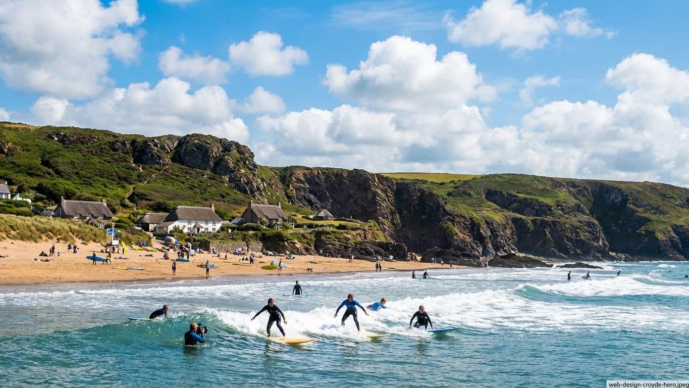 Website design services in Croyde, North Devon