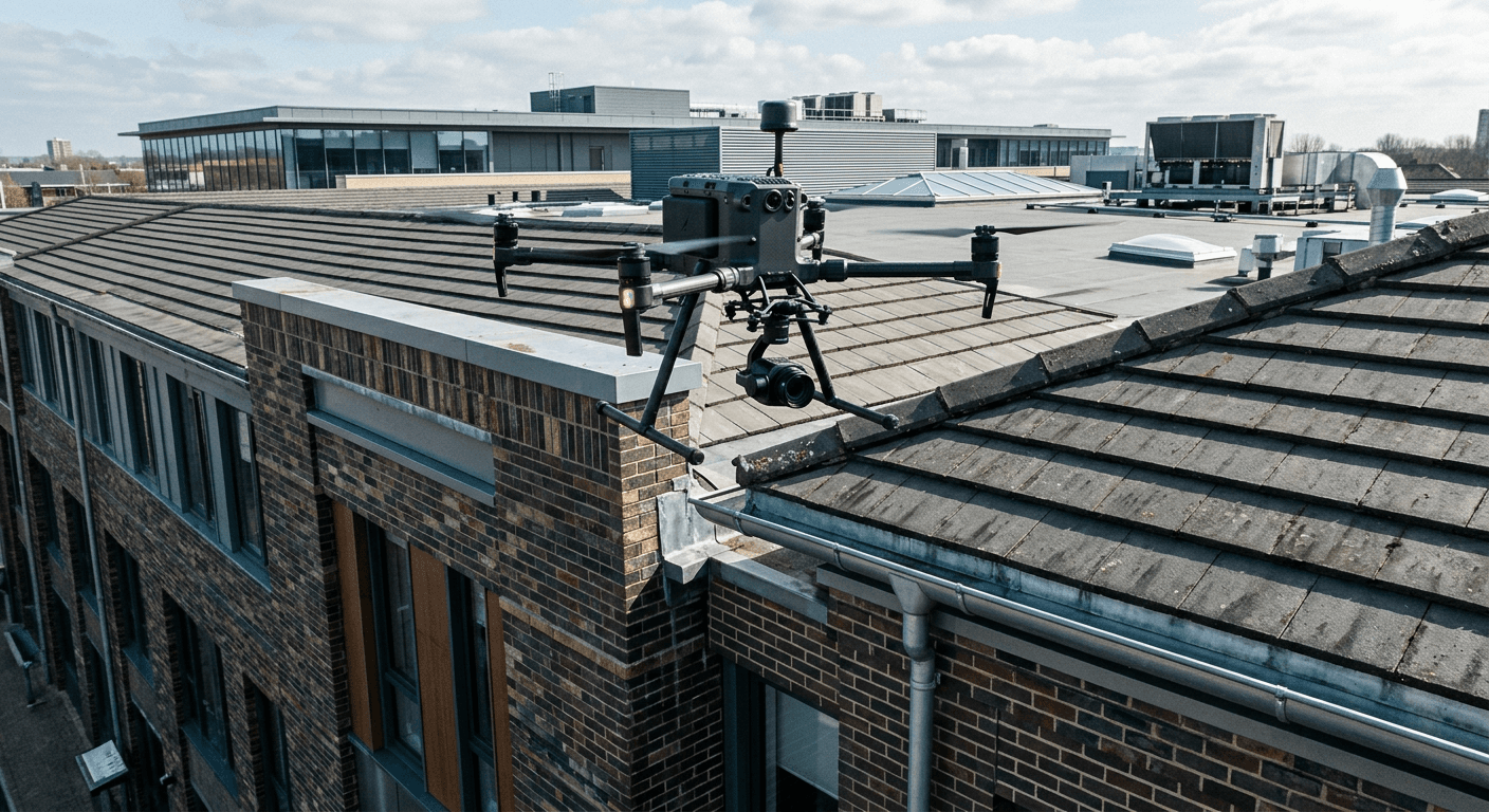 Exeter Drone Surveys — Aerial roof survey & inspection · Devon · 2026