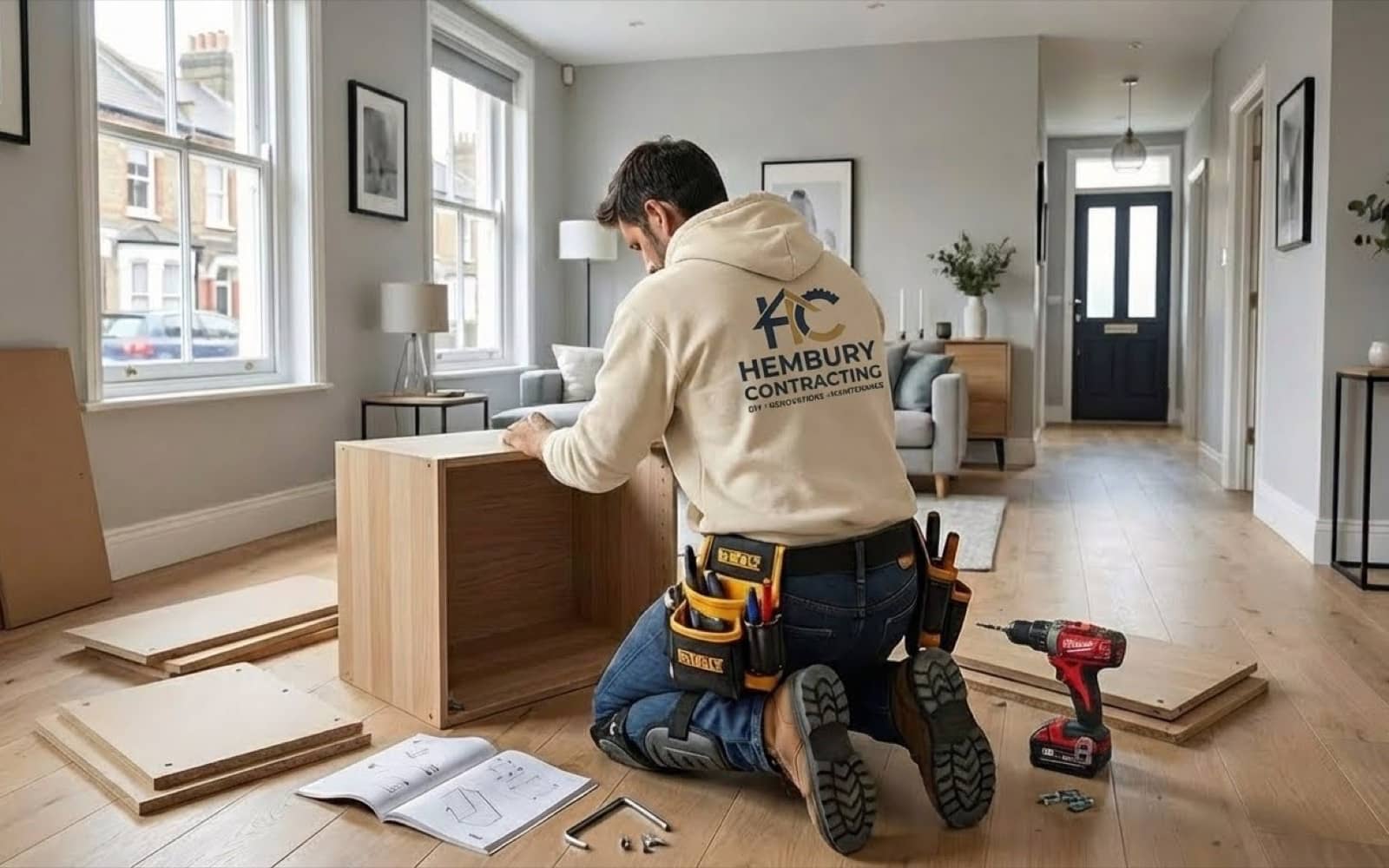 Hembury Contracting — real client work, a project by Pink Frog Studio
