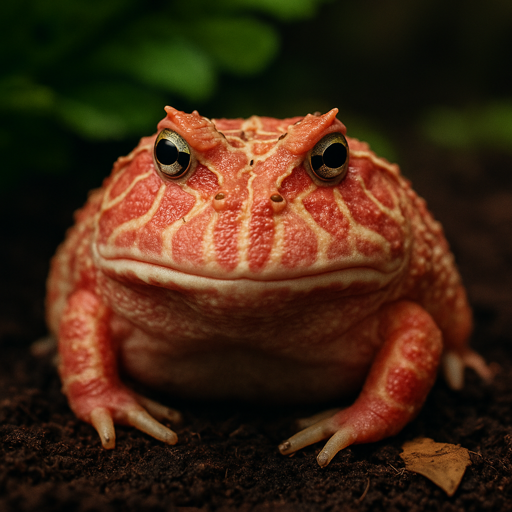 Claude the Strawberry Horned Frog